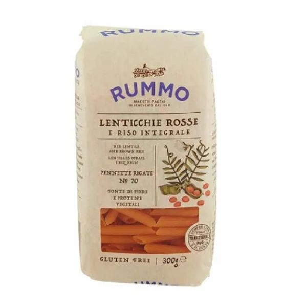 Rummo Pennette Rosse makaron z soczewicy 300g